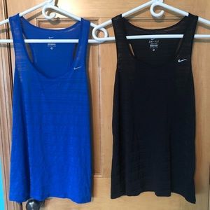 Nike DriFit Sheer Tank Tops